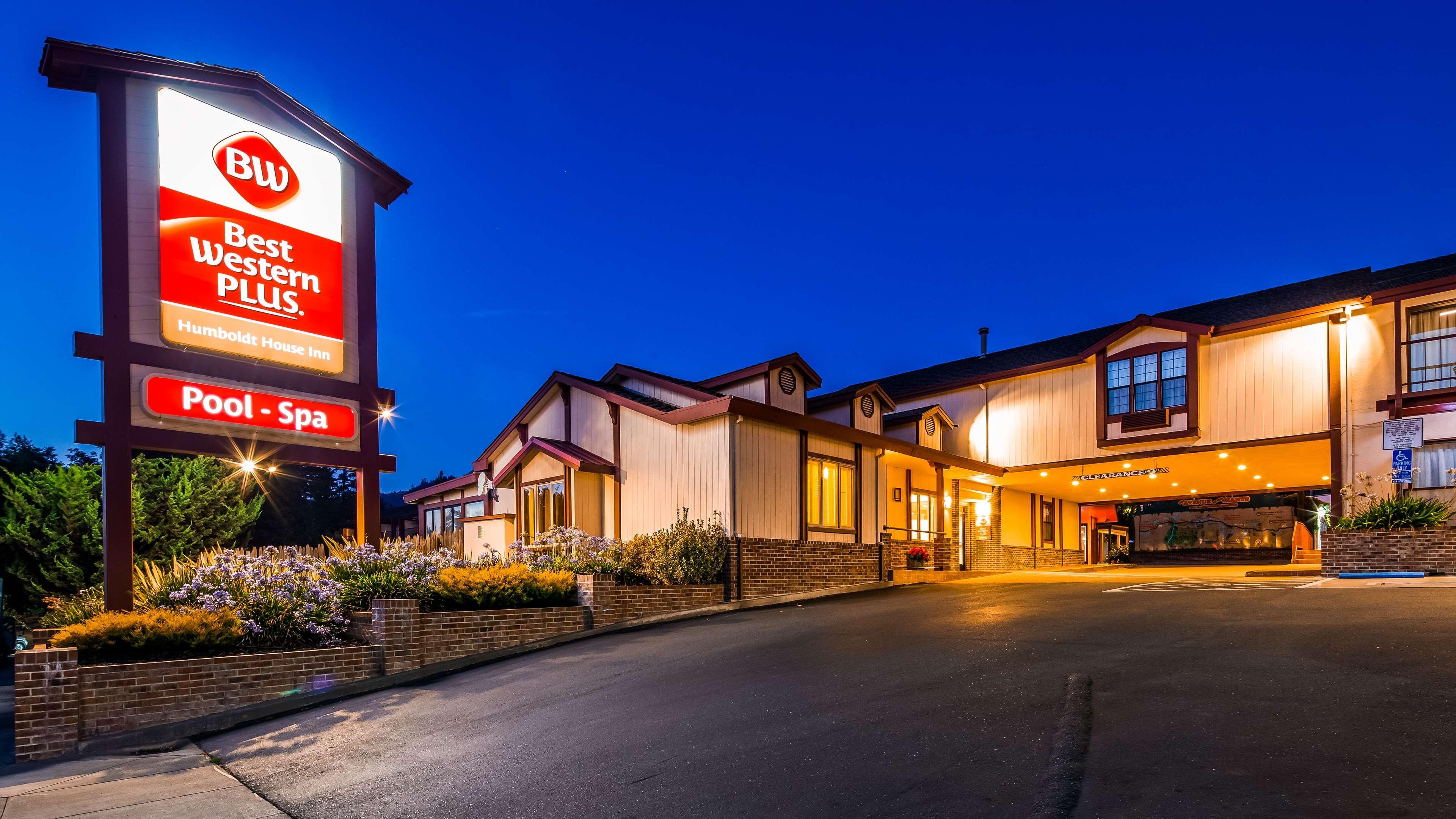 Best Western Plus Humboldt House Inn Garberville Dış mekan fotoğraf