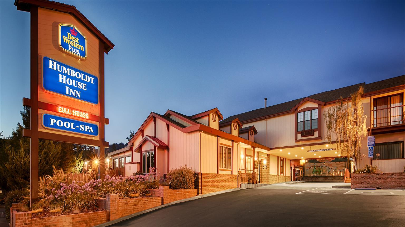 Best Western Plus Humboldt House Inn Garberville Dış mekan fotoğraf